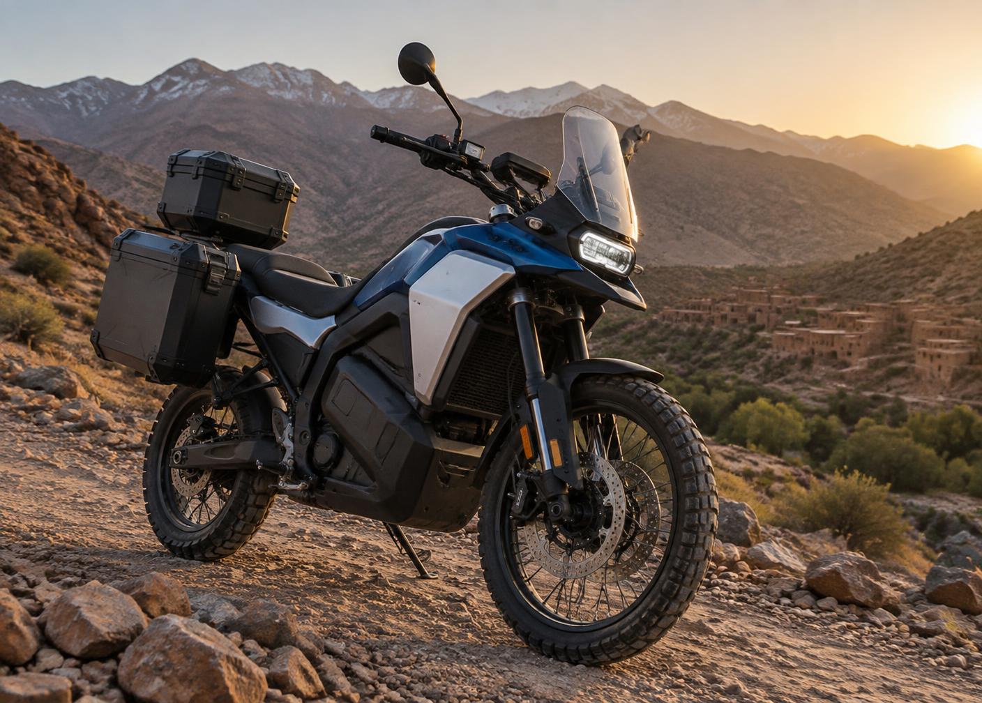 E-Adventure — moto électrique TiziFlow
